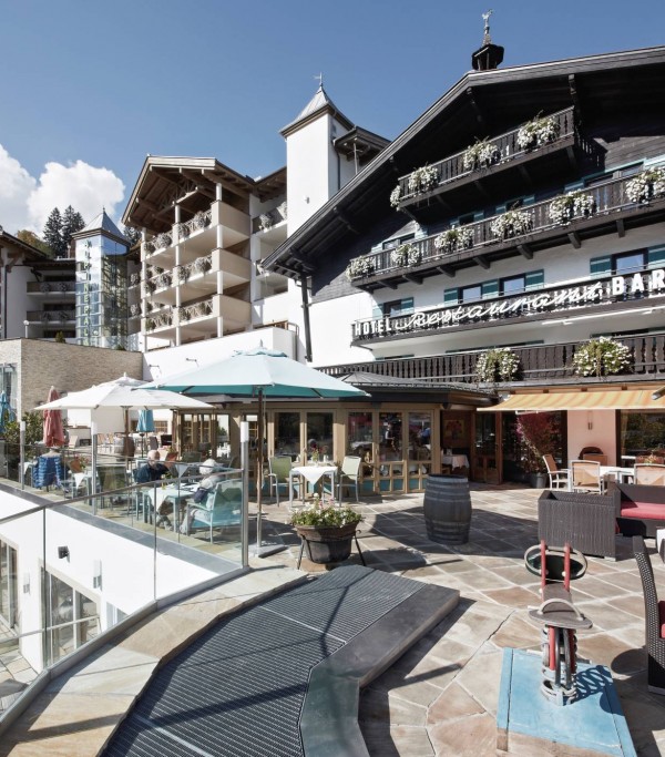 The 5-star superior Hotel Alpine Palace in Saalbach-Hinterglemm