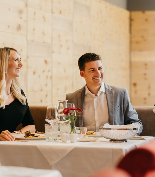 Romantic dinner at Hotel Alpine Palace