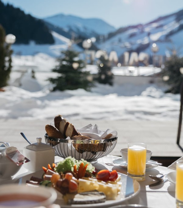 Breakfast with a view