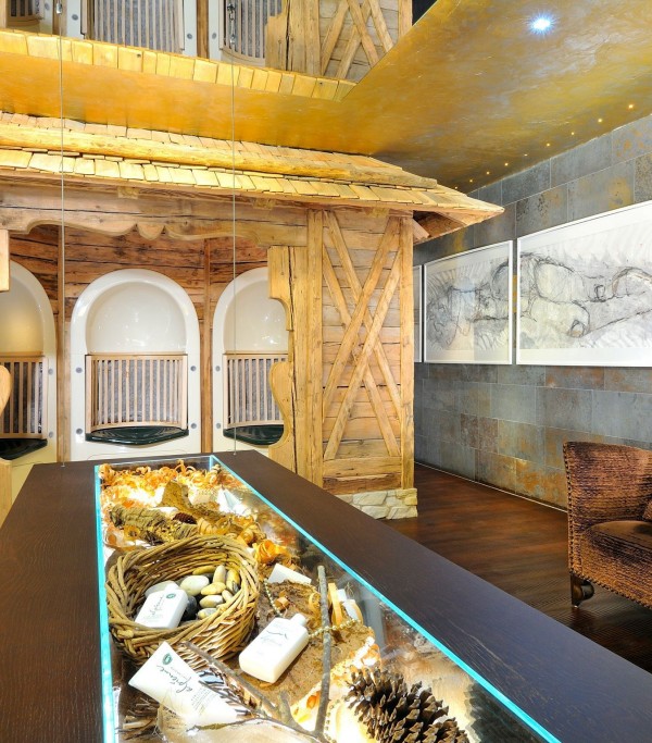 Spa and wellness area