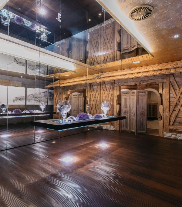 Wellnessbereich in the Hotel Alpine Palace