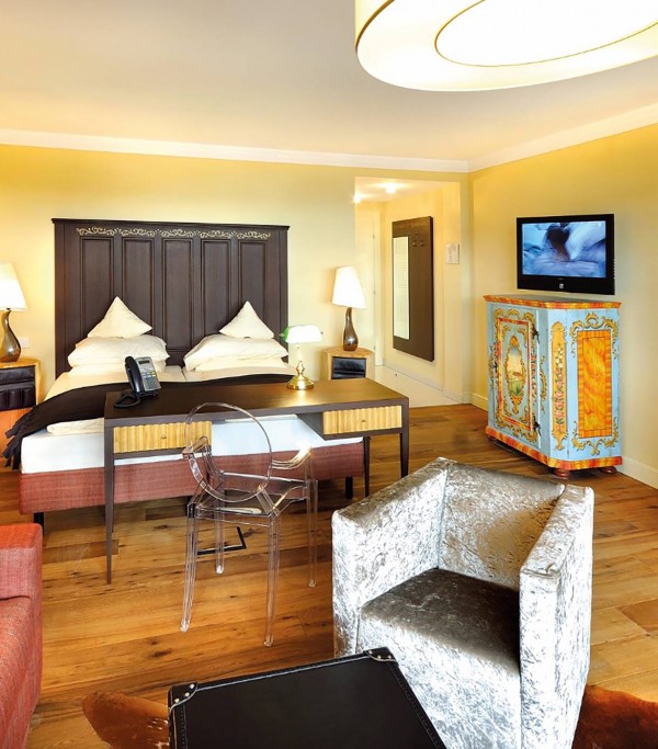 Bedroom & living room