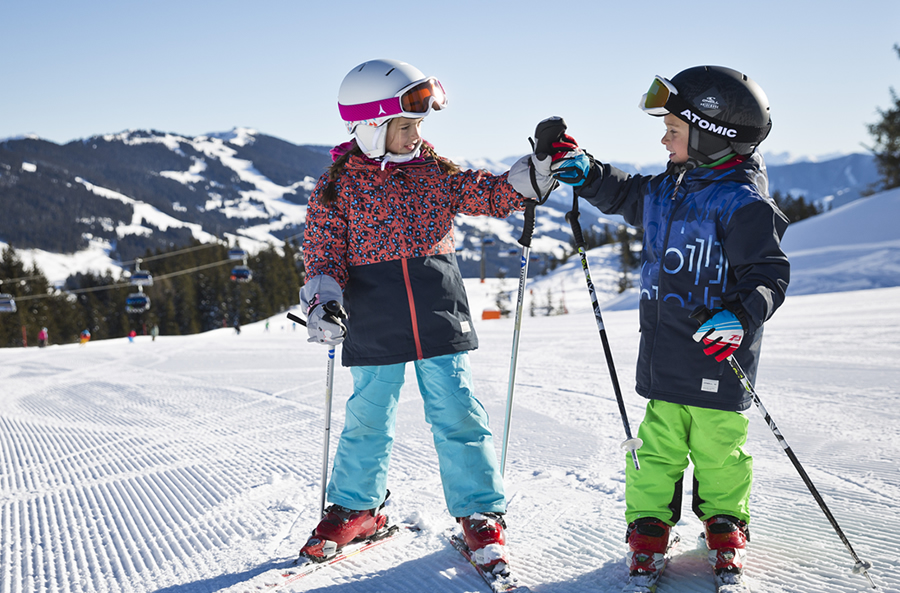 Skiing holiday with your family