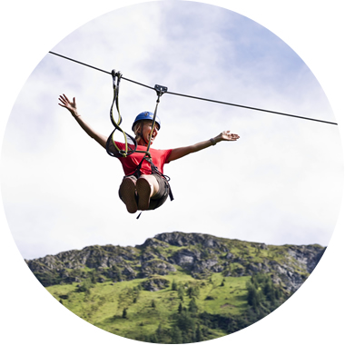 Largest high rope climbing park in Europe © saalbach.com, Mirja Geh