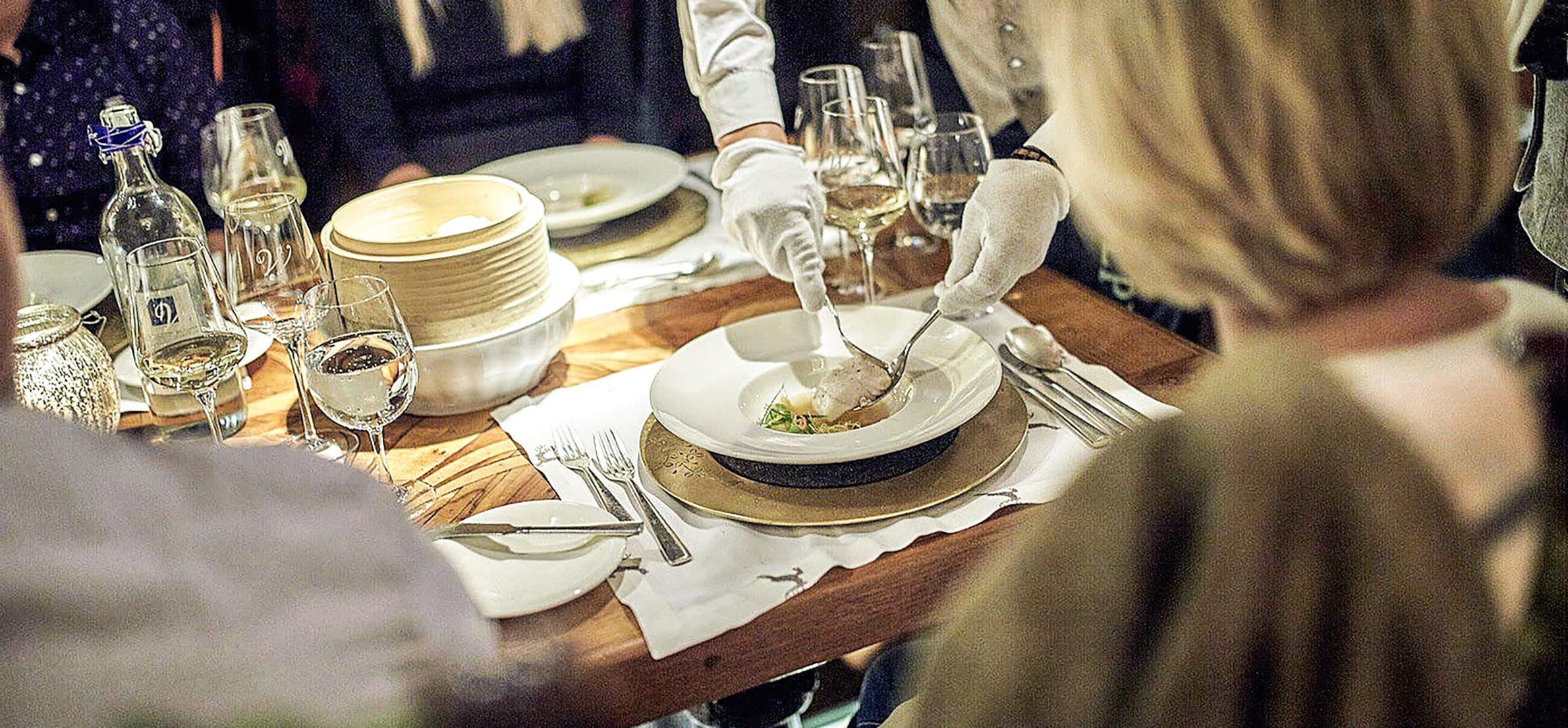 Á la Carte Gourmetrestaurant Arte Vinum im Hotel Alpine Palace in Saalbach