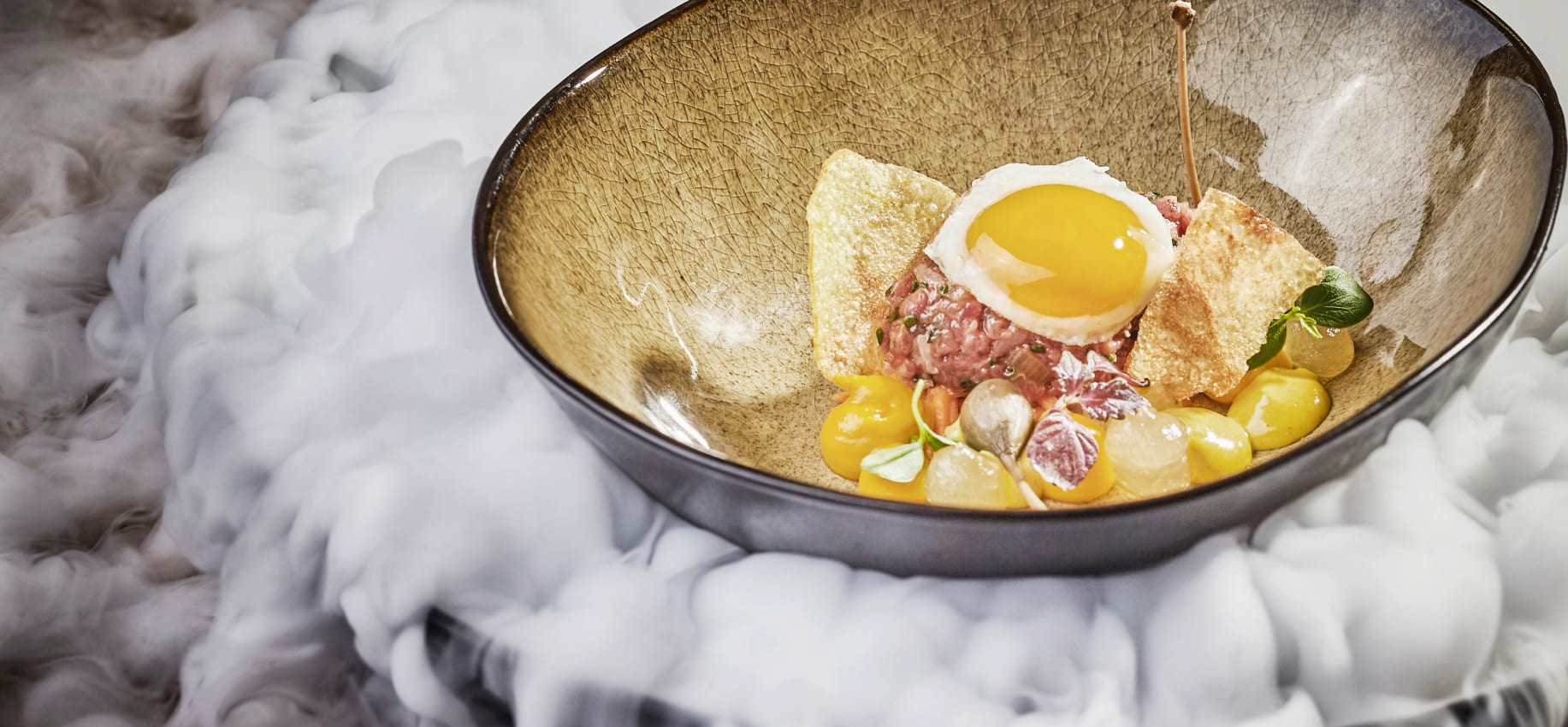 Gericht im Restaurant