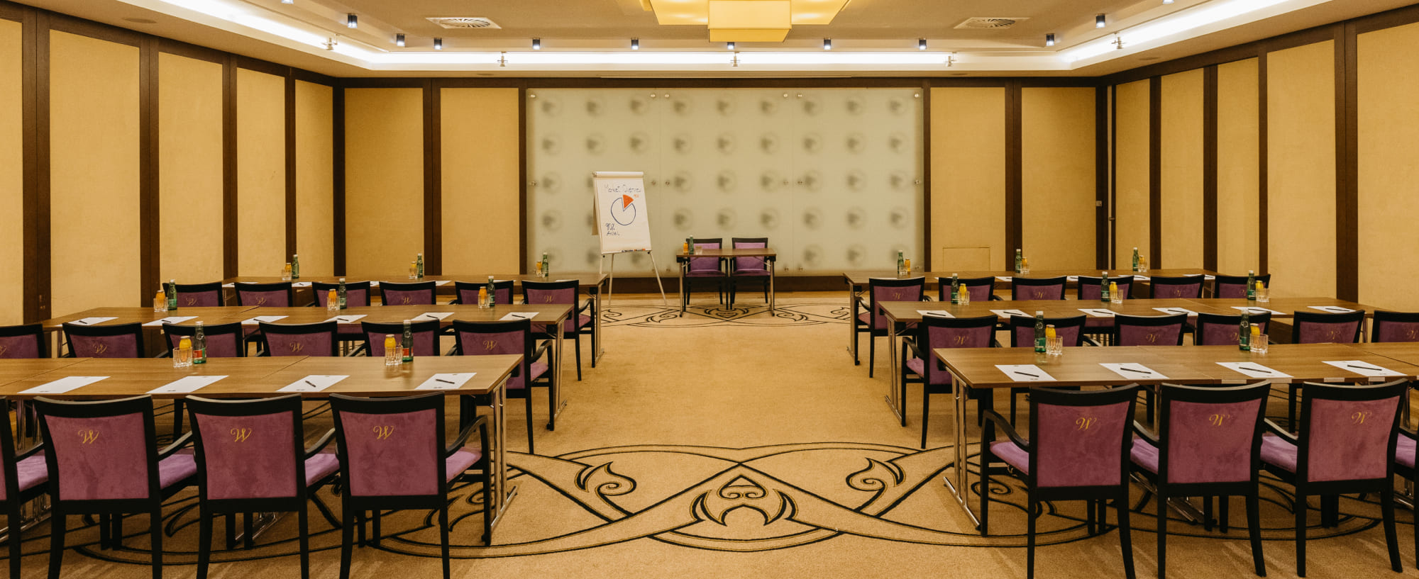 Seminar room in the Alpine Palace seminar hotel in Saalbach-Hinterglemm