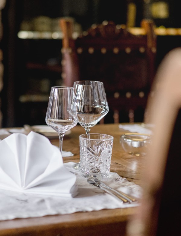 Our gourmet restaurant with wine cellar