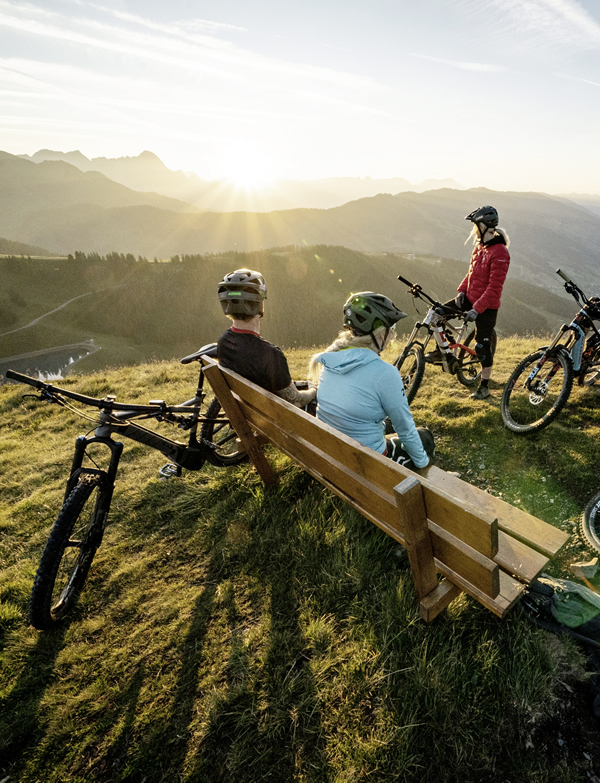 Mountain lake in summer © TVB Saalbach