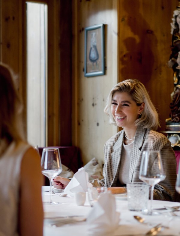 Essen und trinken auf Haubenniveau
