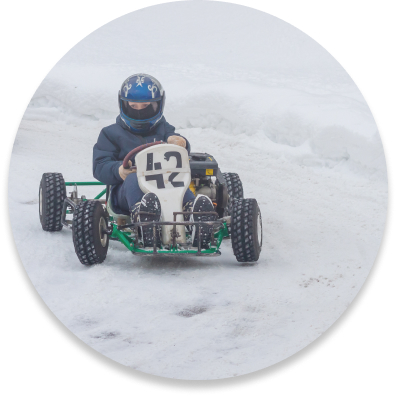 Icecart fahren © shutterstock