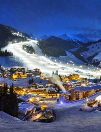 Ortsansicht Saalbach-Hinterglemm, Österreich © saalbach.com, Christian Wöckinger